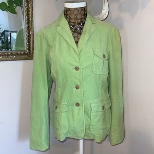💚 Lands End corduroy jacket 💚  size 14